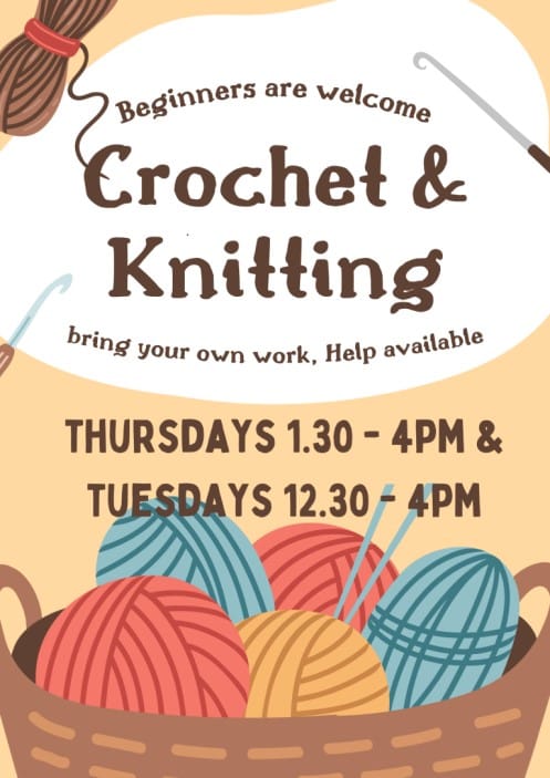 Crochet and Knitting at WAC