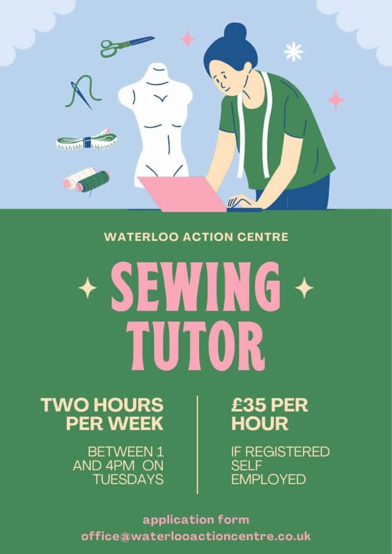Sewing Tutor at WAC